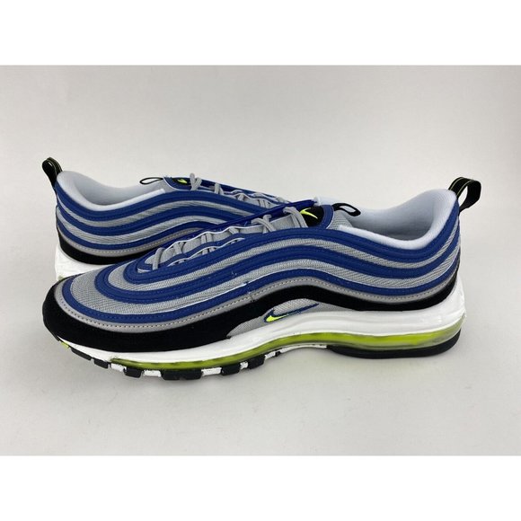 Nike Air Max 97 OG Atlantic Blue Men's Sneakers Shoes Voltage Yellow DM0028 400 - Picture 12 of 12